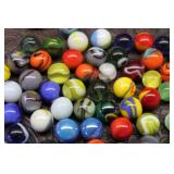 Lot of Vintage Glass Marbles
