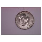 1958 P Franklin Half Dollar Coin