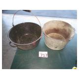 16 Qt. Pail & Galvanized Pail