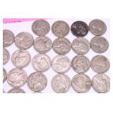 1950s Era Jefferson Nickel Collection