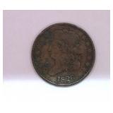 1826 U.S. 1/2 Cent Coin