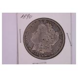 1890 O Morgan Silver Dollar Coin