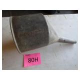 Vintage Continental Can Co Quart Oil Can/Pourer