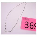 17 1/2" Sterling Silver Chain Necklace