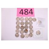 1960s Era Jefferson Nickel Collection