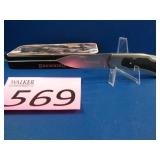 Browning Lock Blade Knife with Tin