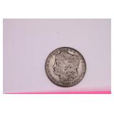 1890 O Morgan Silver One Dollar Coin