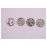 1934 - 1936 Washington Quarters