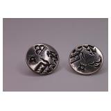 Tommy Singer Sterling Silver NOS Earrings