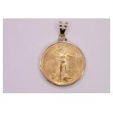 2004 $50 American Gold Eagle (1 oz) in Bezel