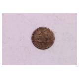 1858 Flying Eagle One Cent Coin