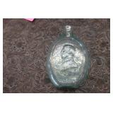 Antique American Historical Portrait Flask