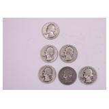 1940 - 1942 Washington Quarters