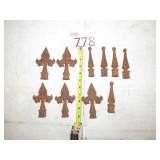 Antique Fence Finials