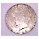 1922 PA Peace Silver Dollar Coin