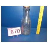 5 Cent One Quart Milk Bottle