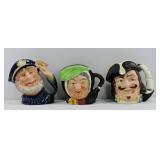 Large Character Toby Jugs (3)