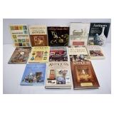 Lot of 13 Antiques & Collectibles Books