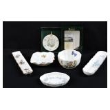 English Bone China Dish & Bowl Lot