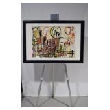 Contemporary Abstract Indistinctly Signed