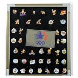 1984 LA Olympics Sam The Eagle 38 Pin Set