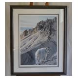 Ramparts Mountain Goats  R.S. Parker - Print