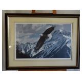 Wings Over Winter  Bald Eagle by R.S. Parker