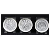 1967 Canada Centennial Plates (3) Doulton