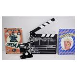 Movie Theme Decor Lot  4 Pcs