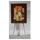 Unidentified Artist Yemen Women 1967 Oil On Board