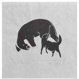 C. Quamaluk - Dog Attacking Bear 19/40