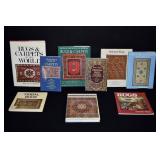 Lot of 9 Oriental Rugs & Carpets Books