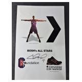Chris Bosh Signed Raptors Poster