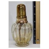 Large Vintage Glass Oil Lamp Base