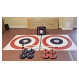 Floor Curl Game Set with Stones & Targets