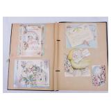 1930s40s Vintage Greeting Card Scrapbook