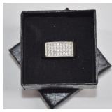Menï¿½s Sterling CZ Ring Sz 10.5
