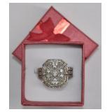 18K GF CZ Womenï¿½s Ring Sz 7