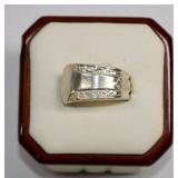 Silverplate Flatware Ring Adjustable