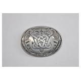 1994 Pewter Dragon Belt Buckle