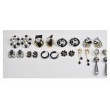 Vintage Clip-On Earrings Lot 10prs
