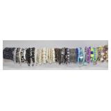 Mixed Fashion Beaded Bracelet Lot