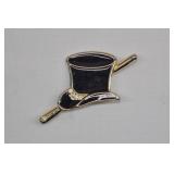 PartyLite 1996 Top Hat Brooch