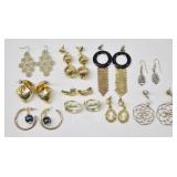 Mixed Vintage Style Earrings Lot 10 pcs