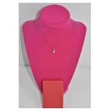 GF Pearl Drop Pendant w/ 17' Chain