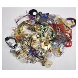 Large Fashion Jewelry Lot Craft/Repair