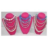 8pc Beaded Necklace Lot