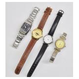 Vintage Watches Lot (4) Mcuet & Ellora