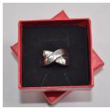 Sterling Silver Knot Ring Sz 6.5