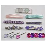 Barrettes & Bobby Pins Rhinestone Lot